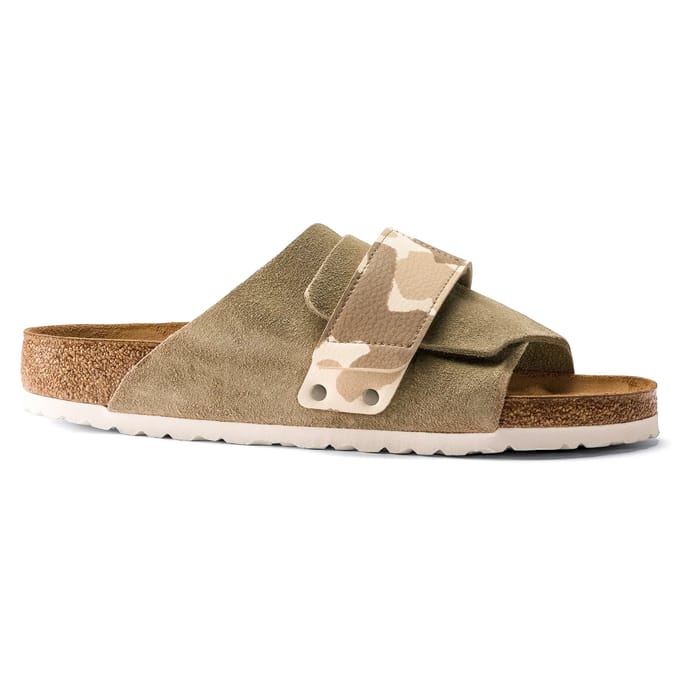 Suède leren sandalen Birkenstock Kyoto
