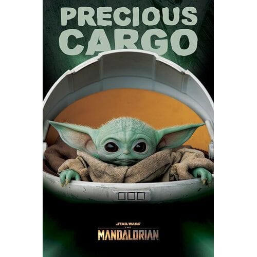 Hole in the Wall Star Wars The Mandalorian Maxi Poster-Precious Cargo (Diversen) Nieuw