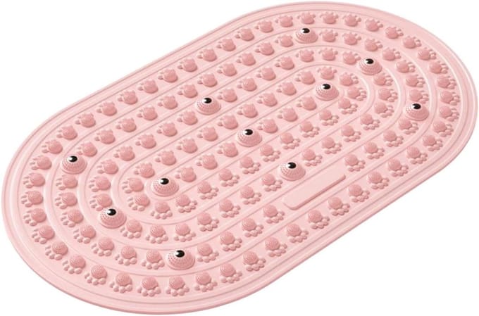 Voetmassagemat - Voetkussen - Ontspanning en Herstel - Antislip Technologie - 394 x 23 cm - Grijs