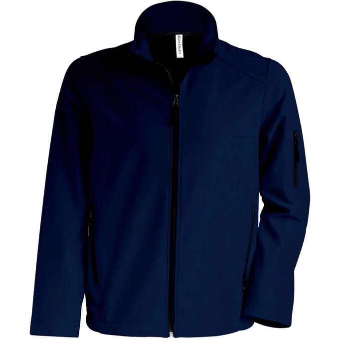 Kariban Softshell jas K401 - Navy - 3XL
