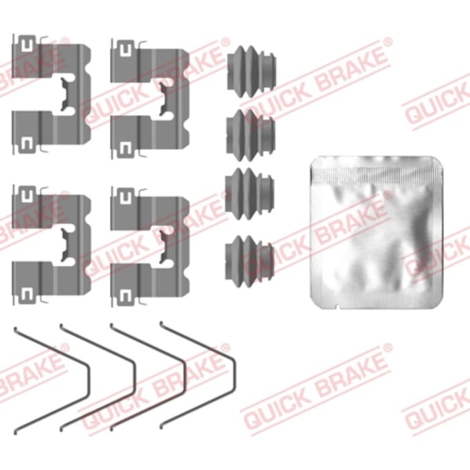 Toebehorenset, schijfremblok QUICK BRAKE 109-0137