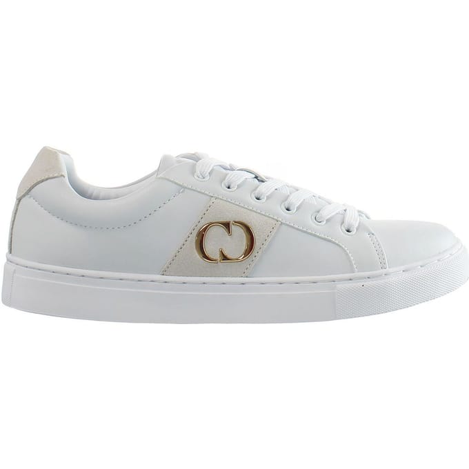 Criminal Damage Drift Heren Wit Trainers