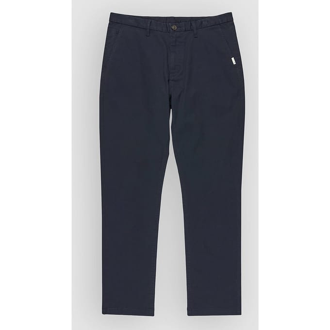 Element Twill Regular Fit Chino Broek Blauw 32 Man