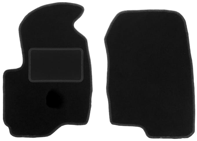 Voormatten zwart voor: Mitsubishi Colt VII hatchback (2004-2008)