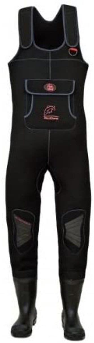 Behr Neoprene Waders Red Carp Size 47/48 + Bag + Belt - Waadpak