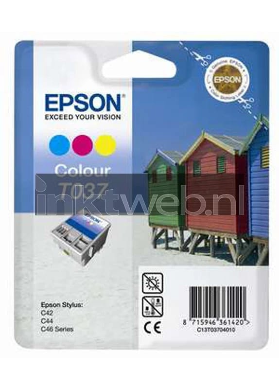 Epson T037 kleur (Origineel)
