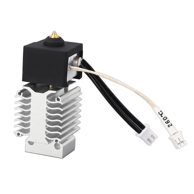 Kit Hotend pour Ender 3 V3 SE Gorge en Acier Inoxydable Buse en Laiton Housse en Silicone Isolée 3D gray