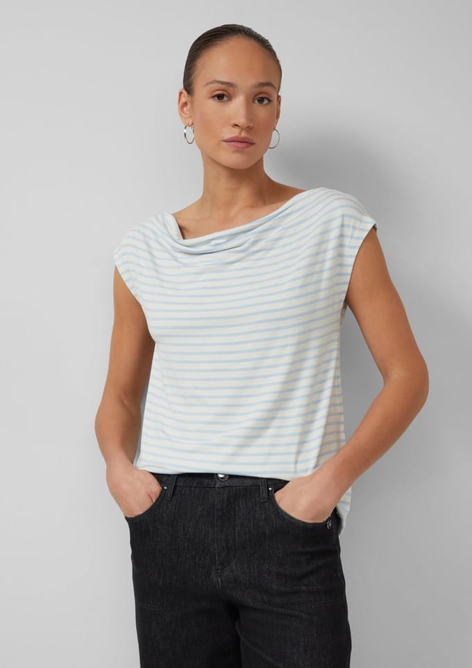 loose fit T-shirt van viscosemix