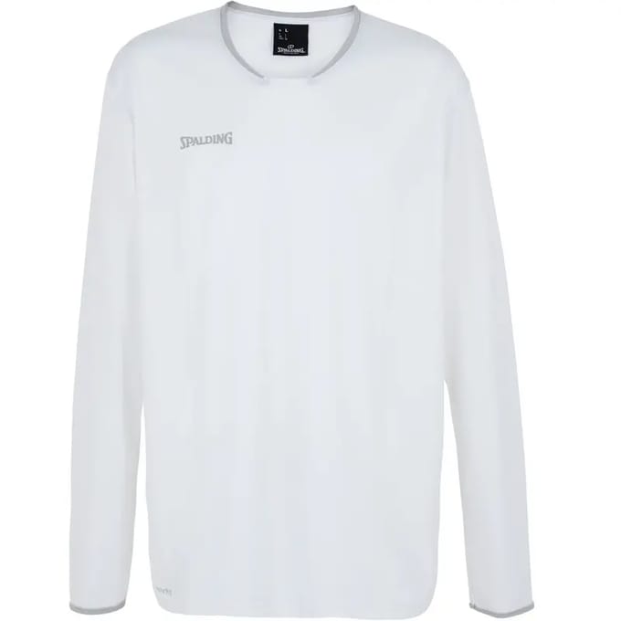 Move Shooting Shirt Lange Mouw Wit/Zilvergrijs