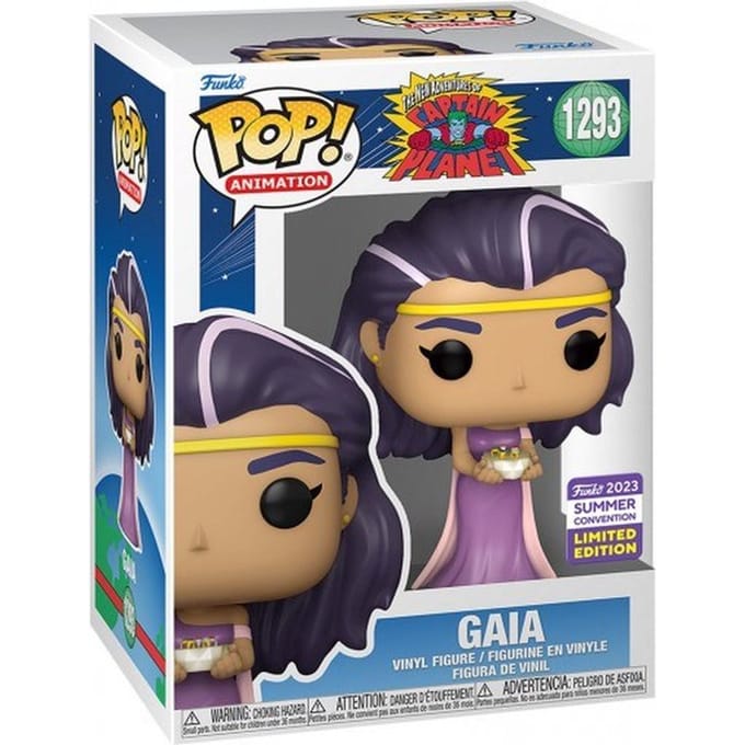 Funko Pop! Animation: Captain planet - Gaia #1293 2023 Exclusive