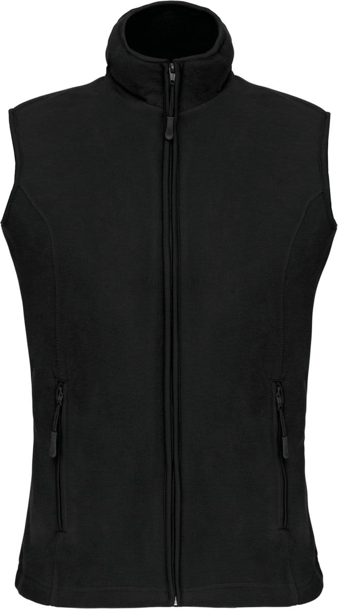 Kariban Bodywarmer van microfleece dames K906 - Black - XS