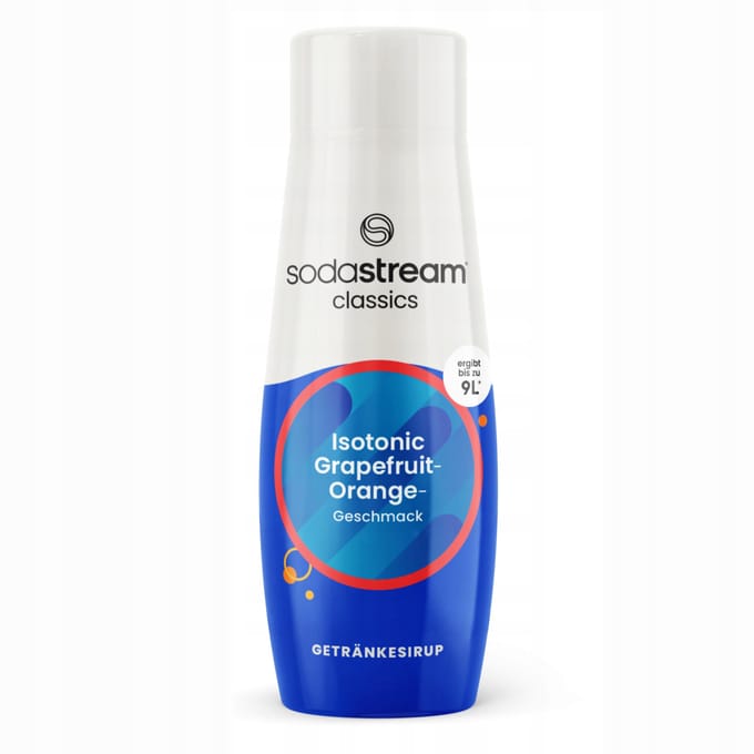 SodaStream - Oranje Zero & Izotonische Grapefruit Siroop Set - Suikervrije Verfrissing