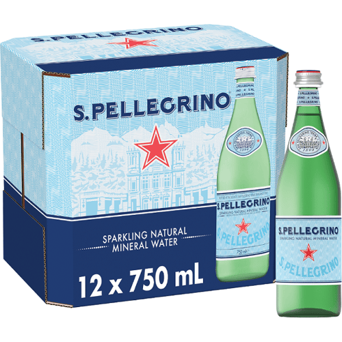 San Pellegrino | Koolzuurhoudend | 12 x 0.75 liter