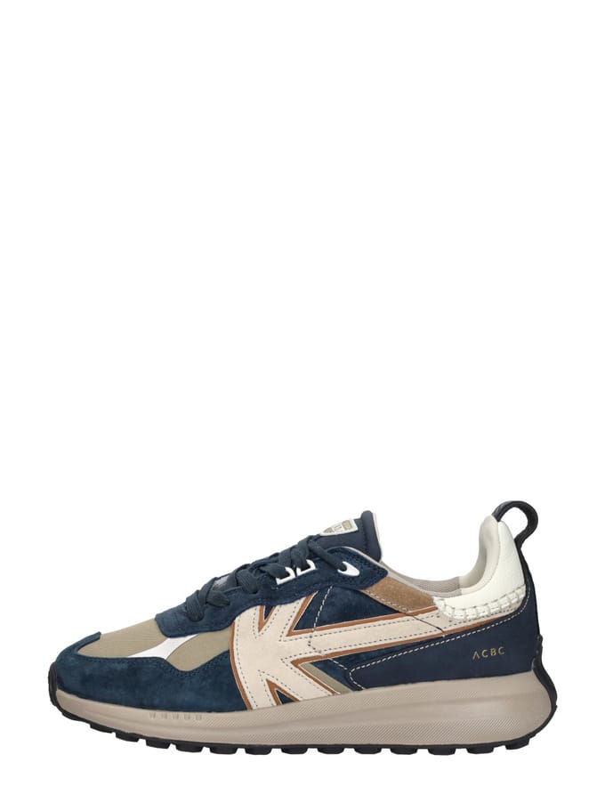 Kaotiko Vancoouver Artisan Sneakers Laag - blauw - Maat 43