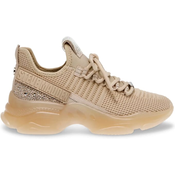 Dames Sneakers Steve Madden Maxilla-r-e Irish Cream Beige - Maat 37