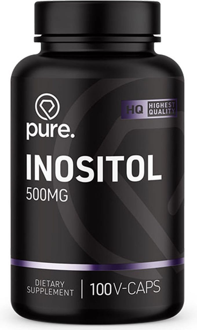 Pure. Inositol - 100 vegan capsules - 500mg - vitamine B