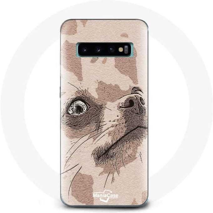 Coque pour Samsung Galaxy S10 Plus Chihuahua Race de chiens