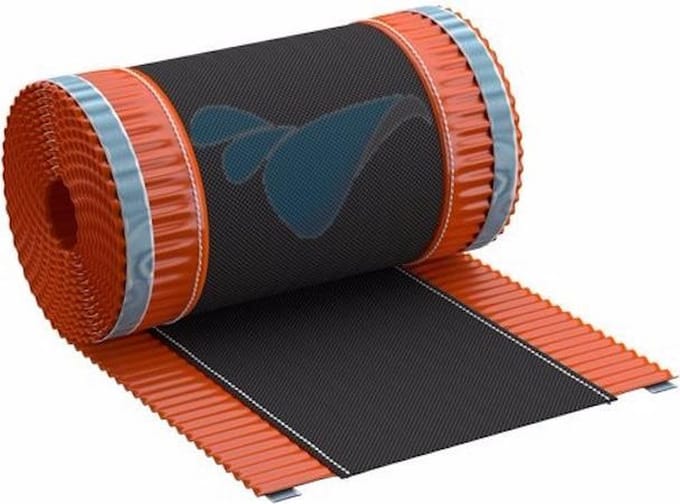VarioVent - Ondervorst op rol 30cm x 5 meter - rood