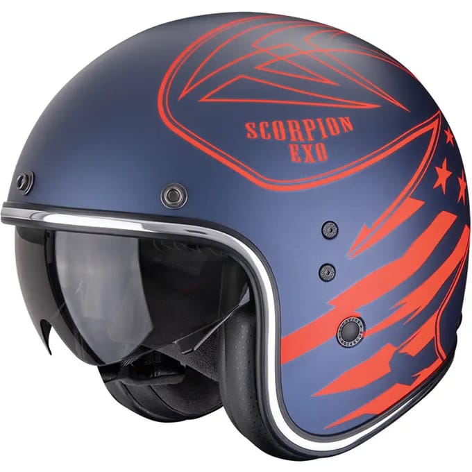 Jet motorhelm Scorpion Belfast Evo Dawg