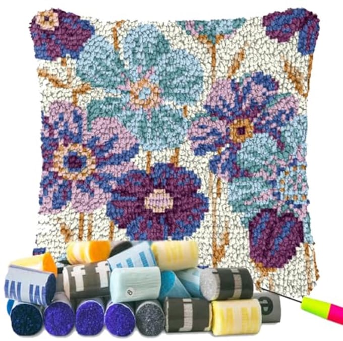 DIY Kussen Set voor Tapijten - Creatieve Kussenslopen met Kleur