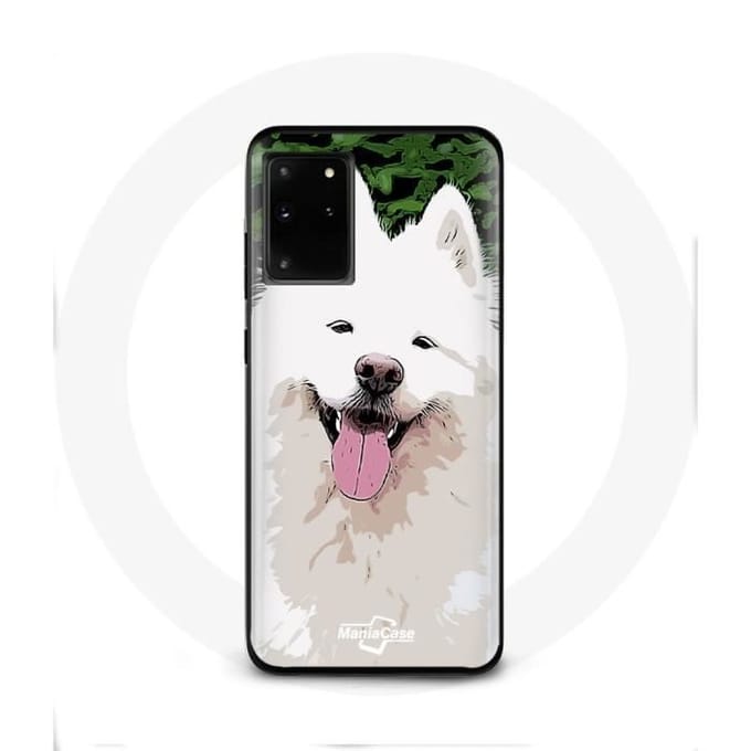 Case voor Samsung Galaxy S11 Plus Wit Samojeed hondenras