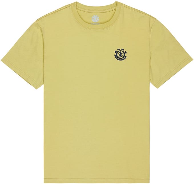 Element Path Ahead T-shirt Met Korte Mouwen Geel M Man