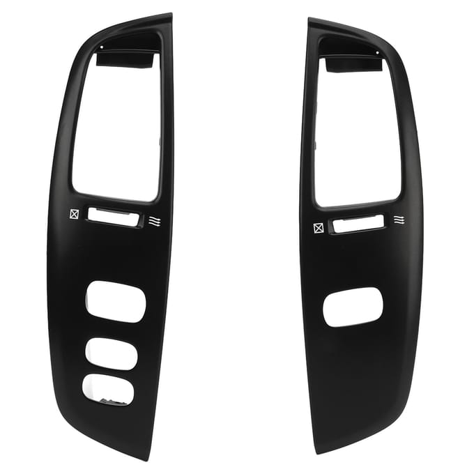 1 Paar Dash Luchtuitlaatpaneel Midden Dashboard Links Rechts Luchtuitlaatafdekking Voor Land Cruiser J100 1998 tot black