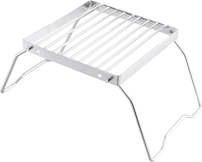Draagbare Camping BBQ Grill Roosters voor Kampvuur en Buiten Koken