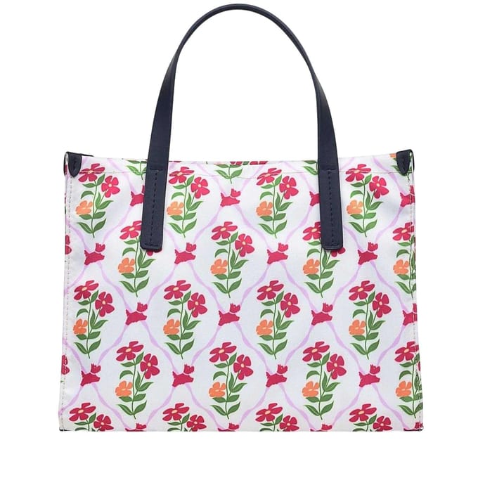 Radley Florale gerecyclede polyester schoudertas (Zwart)