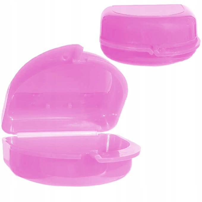 Orthodontische Apparatuur Opbergdoos – Beschermend Etui – Ventilatie – Roze