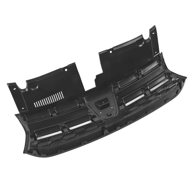 Voorbumpergrille Chroom 623108072R Vervanging voor Dacia Sandero Stepway MK2 Facelift 2017 tot black
