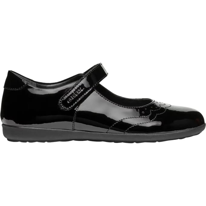 GEOX IBERIDE MEISJES Veterschoenen - ZWART - Maat 39