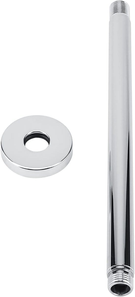 Ceiling Mounted Douchekop Uitbreiding, RVS Douchestang 30 cm, Verstelbare Douchearm voor Luxe Badkamer