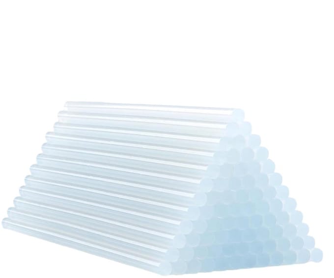Mini Lijmsticks - Hitte Lijm - Creatief Knutselen - Geurloos Werken - 90 Stuks - Transparant