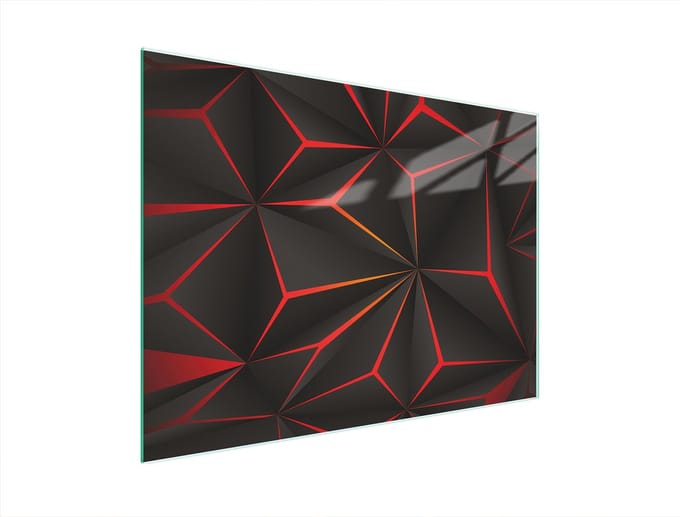 TMK ArtDeko - Snijplank - Glas - 40x30cm - Multikleur