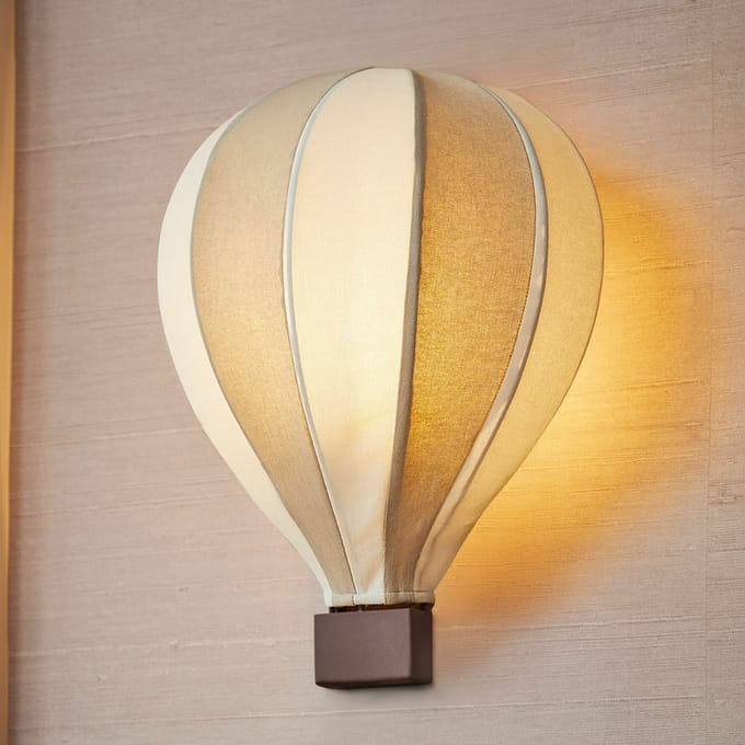 LOBERON Wandlamp Merrybean bruin/crème