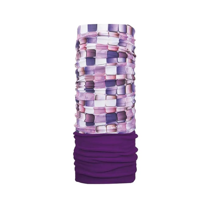 Tour de cou in microfibre polartec MATT Pool Malva