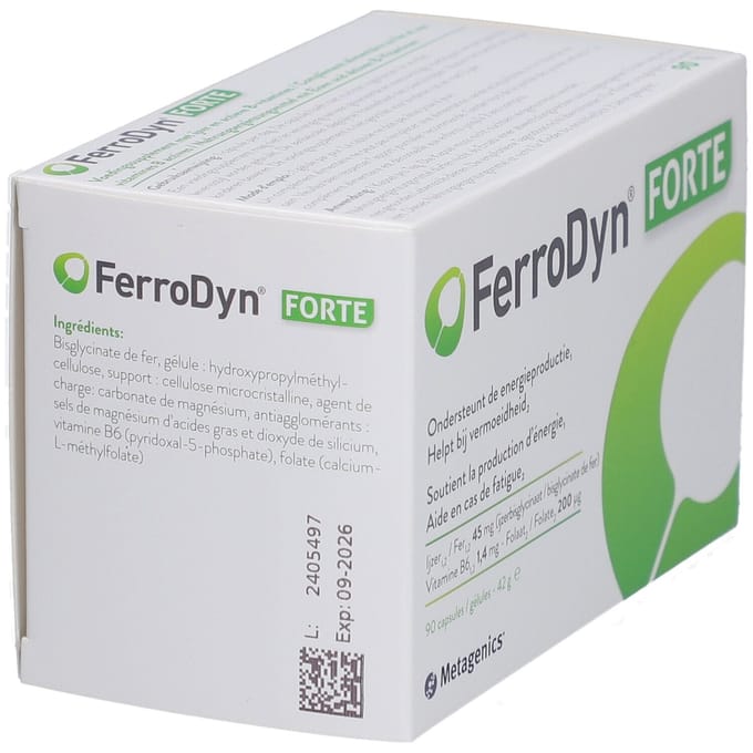 Metagenics Ferrodyn Forte 90 capsules