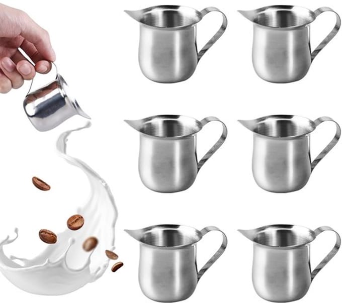 Dailygoods- Melkkannetje 800 ml - Melkkannetje Rvs - Opschuimkan