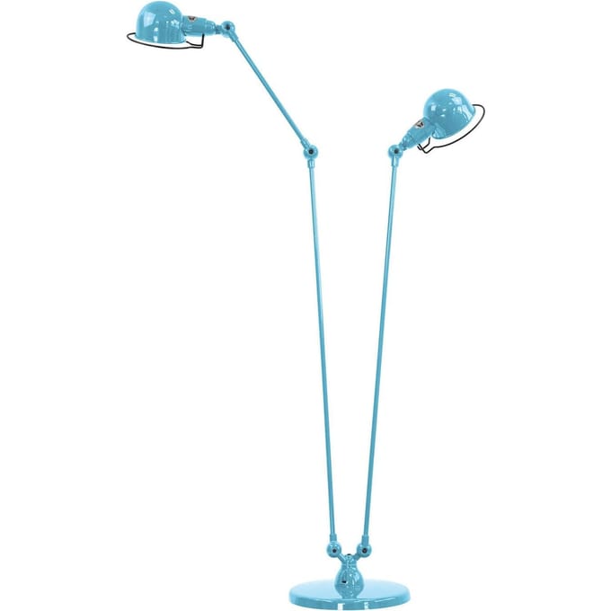 Jieldé Signal SI8380 vloerlamp 2-lamps pastellblau