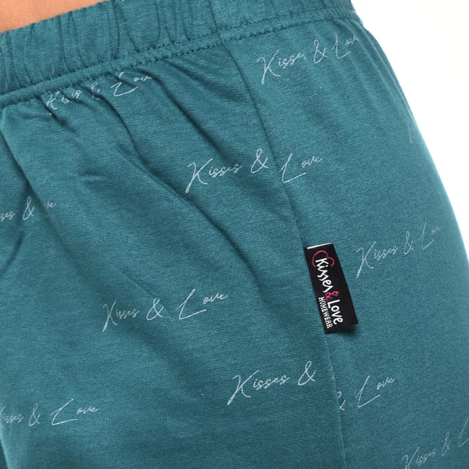 KLP2 Vrouwen Lange Mouwen Pluche Winterpyjama
