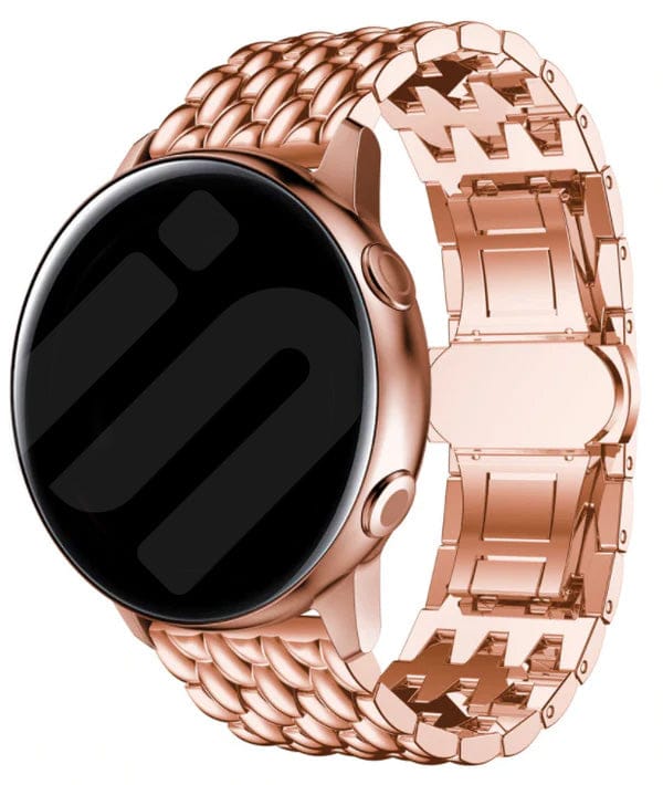 Huawei Watch GT 5 - 46mm draken stalen band (roségoud)