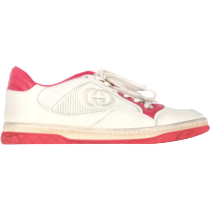 Gucci MAC80 Sneakers in Rode Leer