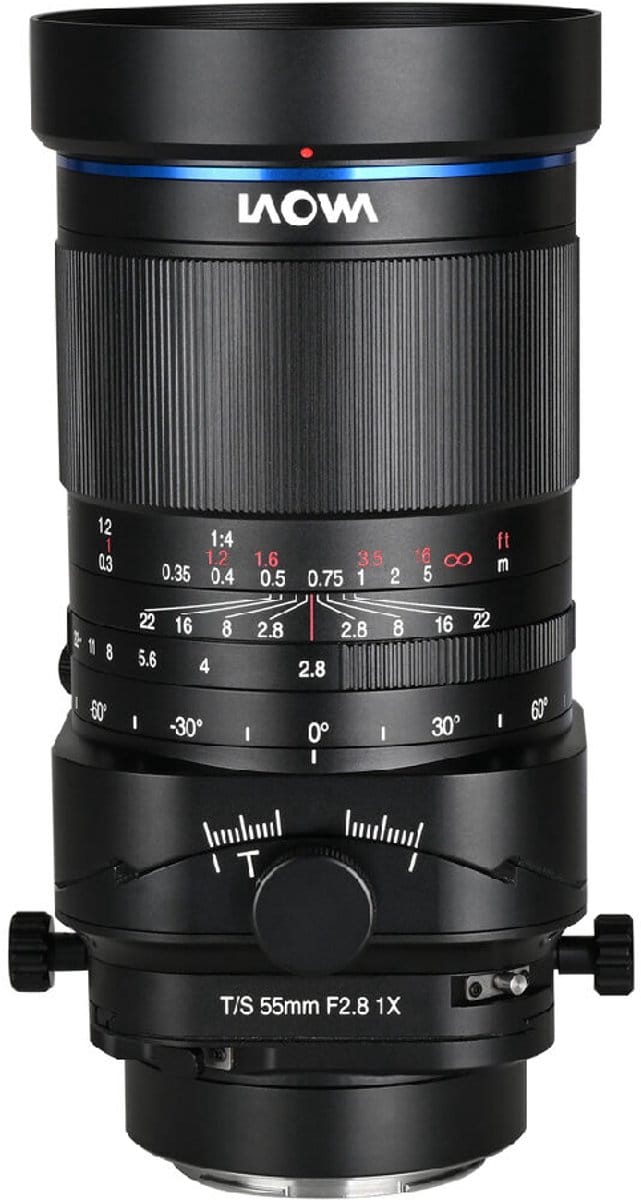 LAOWA 55mm f/2.8 Macro 1:1 Tilt-Shift  Sony E-bevestiging