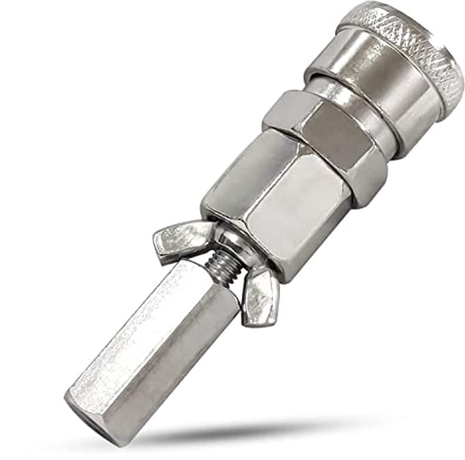 Adapter voor Zuigermotor met M8 Aansluitstukken