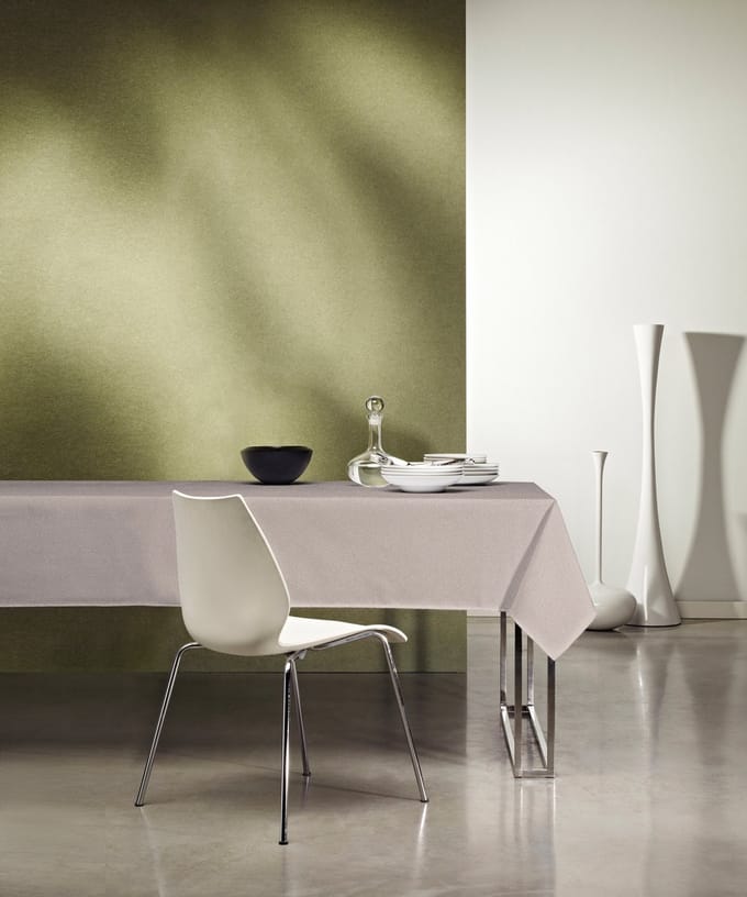 Mistral Home - TAFELKLEED - box - 150 x 250 cm - textuur - bruin- Duurzaam