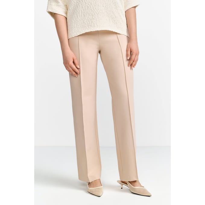 Rich & Royal Culotte With Elastic Tape Caffee Latte Größe: 36 | Stoffhosen Outlet | Damen | Weiß