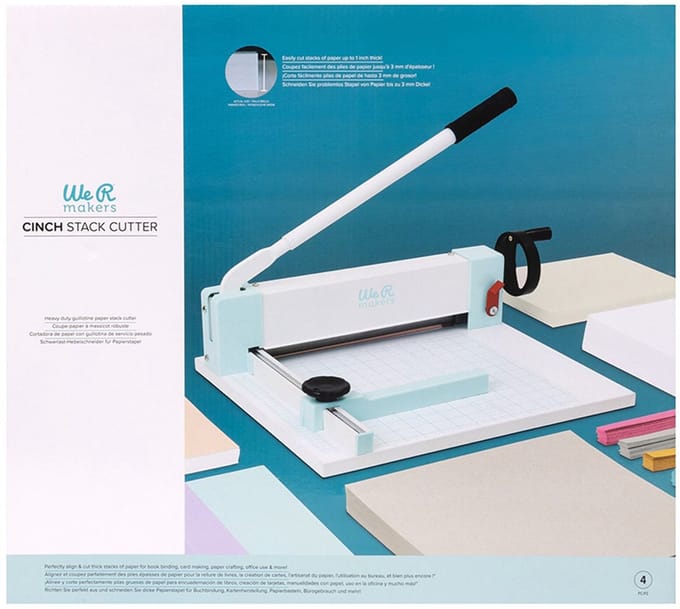 We R Makers Papiersnijder - Guillotine - Cinch Stack Cutter