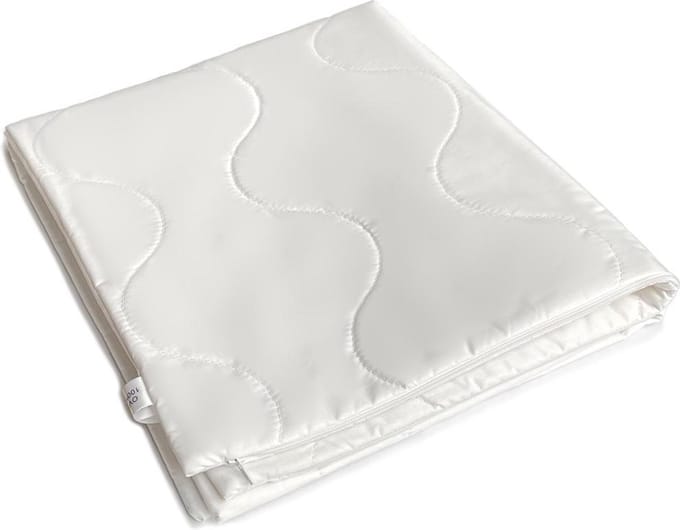Luxe gewatteerde kussenbeschermer met rits - 60x70 cm