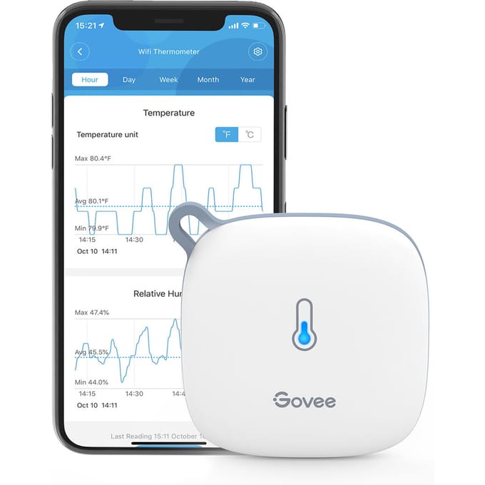 Govee Wifi Thermo-Hygrometer - Wit